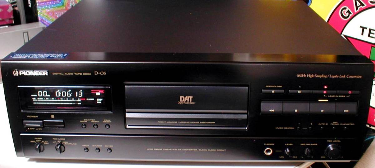 PIONEER D-05 High Sampling Digtal Audio Tape Recorder 動作良好！ パイオニア DAT テープ デッキ