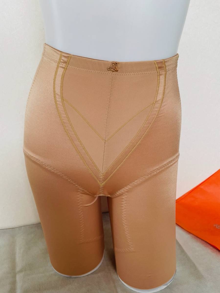 美品 マルコ MARUKO ロングガードル Lサイズくらい ベージュ マイモード 補正下着 ホームクリーニング済み
