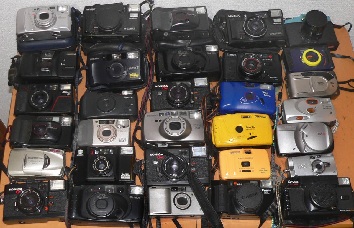 部品取りに / コンパクト フィルムカメラ 大量おまとめセット