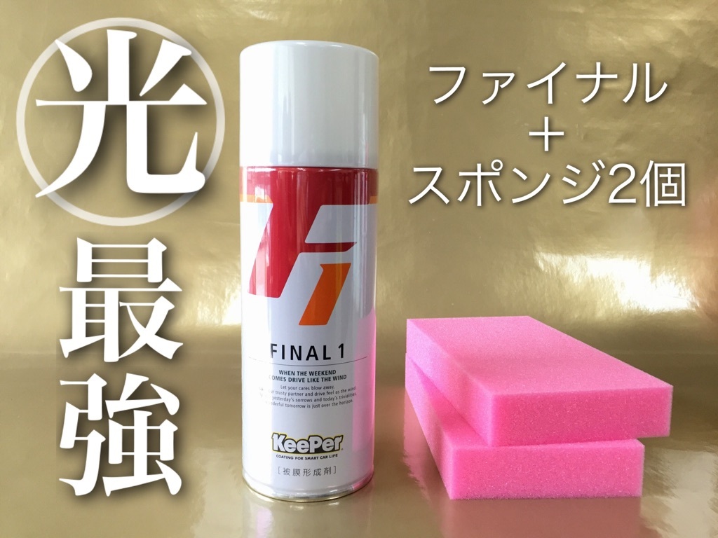 正規品 ファイナル1 キーパー keeper技研 スポンジ2個付 シリコン系