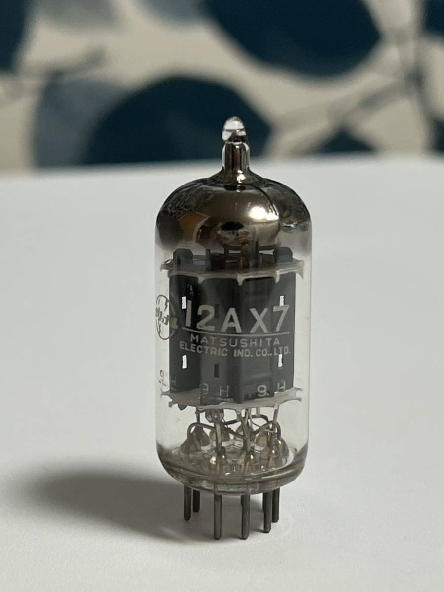 12AX7A　 Mtsushita 製　電圧増幅管　　全数試験済み　5本 真空管 Yahoo!オークション 2本 ナショナル 12AX7○T 未