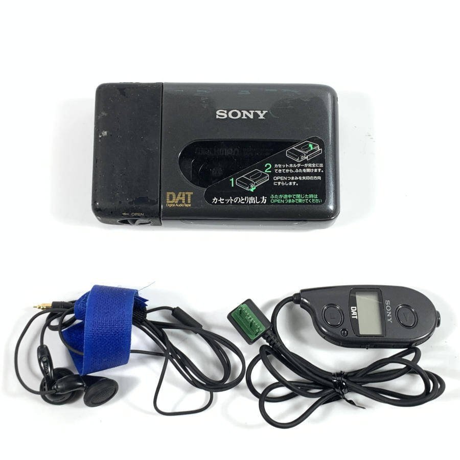 SONY DAT WALKMAN 本体 デジタルオーディオテープレコーダー SONY DAT ウォークマン DIGITAL Audio TapeRecorder SONYDAT