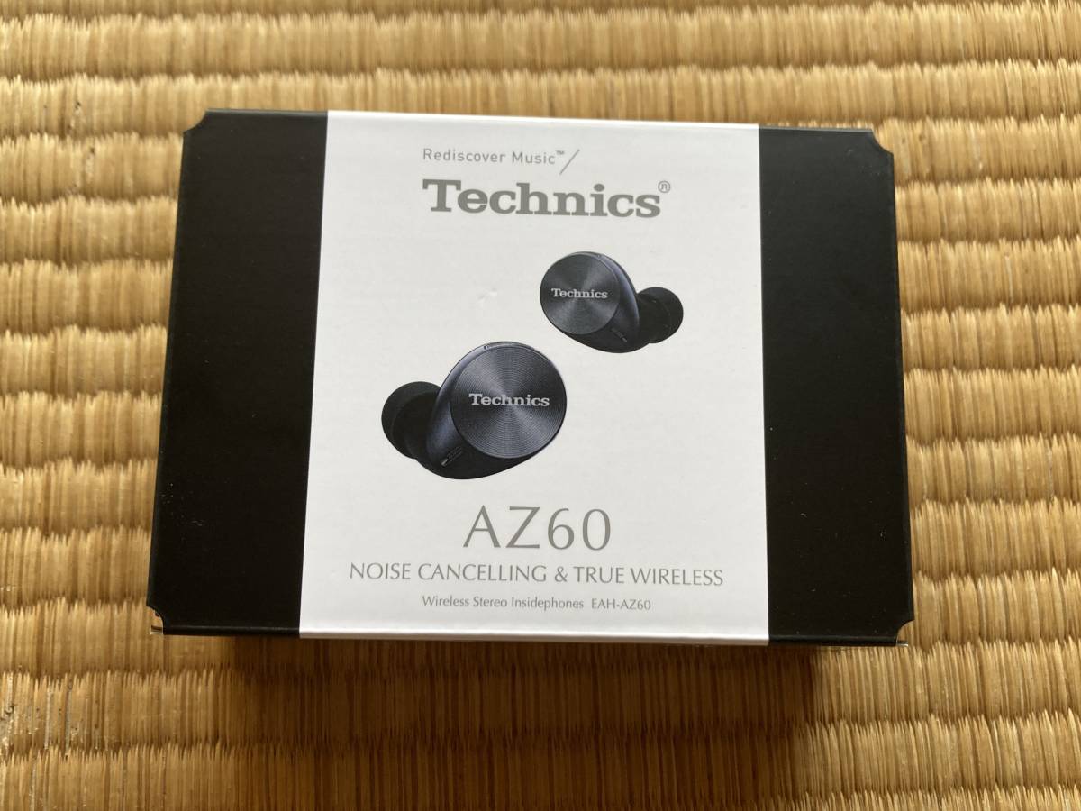 ◇Technics ワイヤレスイヤフォン 黒 EAH-AZ60 （中古）◇ EAH-AZ60-K