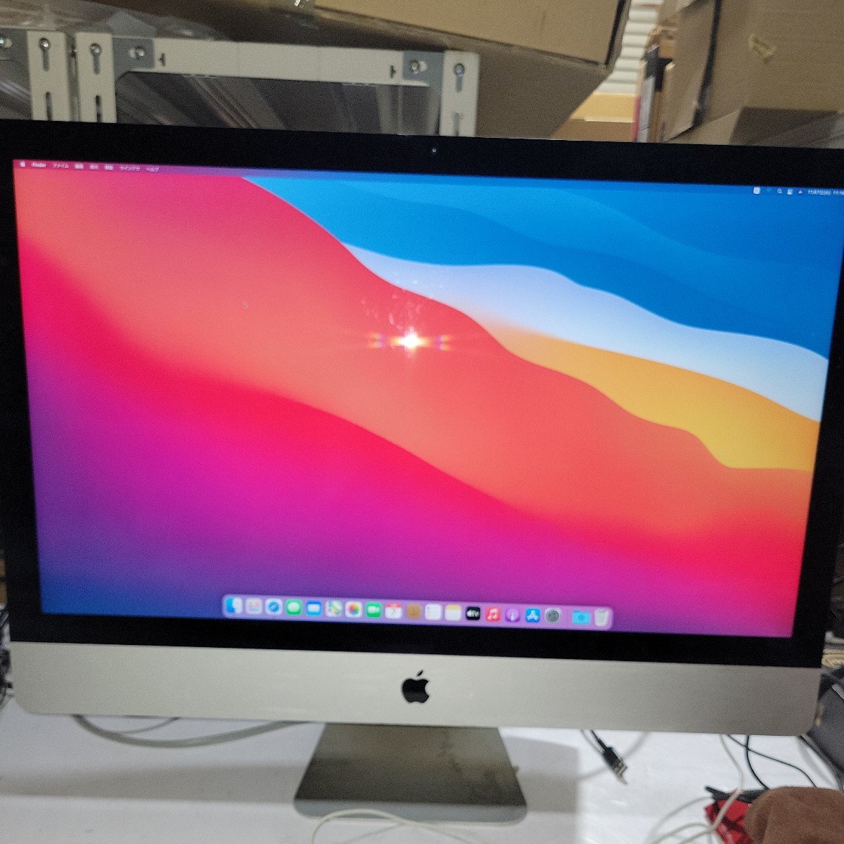 Apple iMac 27インチ /Corei5/BigSur/メモリ8GB/HDD1TB/GTX 775M 2GB/中古作動品