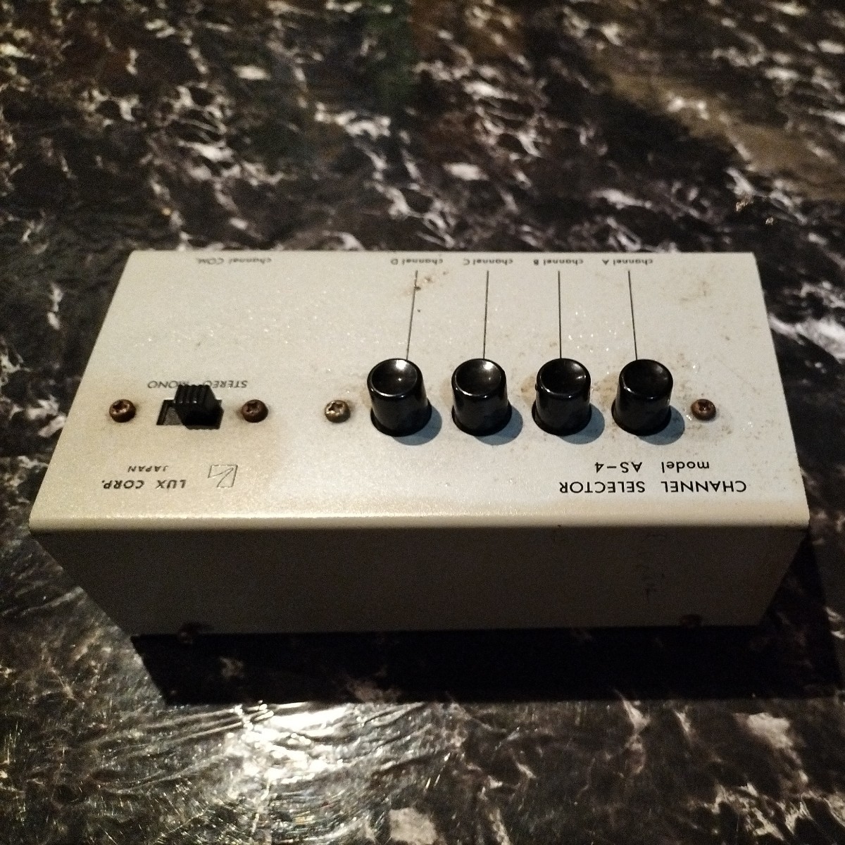 チャンネル　セレクター　LUX AS−4_1