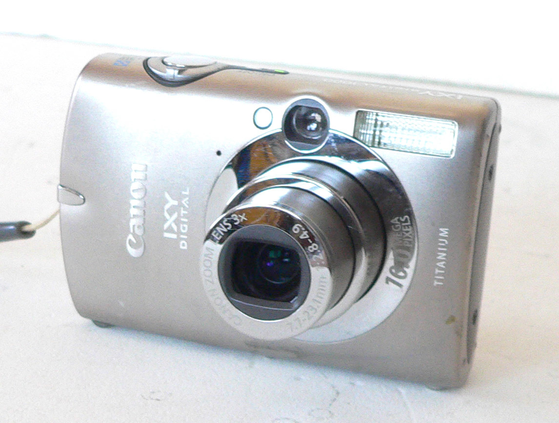カメラ Canon IXY DIGITAL コンパクトデジタルカメラ シルバー レンズ