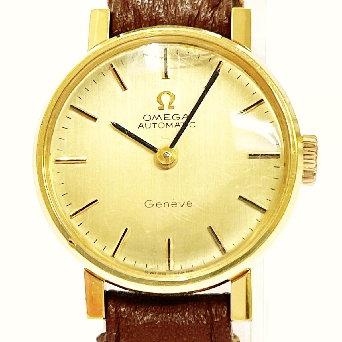 1円スタート】【アンティーク】OMEGA オメガ ジュネーブ GP ゴールド