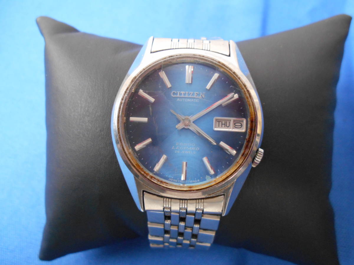 ☆CITIZEN AUTOMATIC 28800 LEOPARD シチズン オートマチック 4 