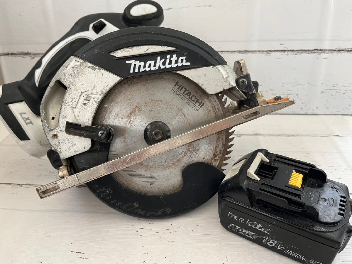 □ makita マキタ HS630D 18V 充電式 マルノコ 丸ノコ 本体 BL1860B 