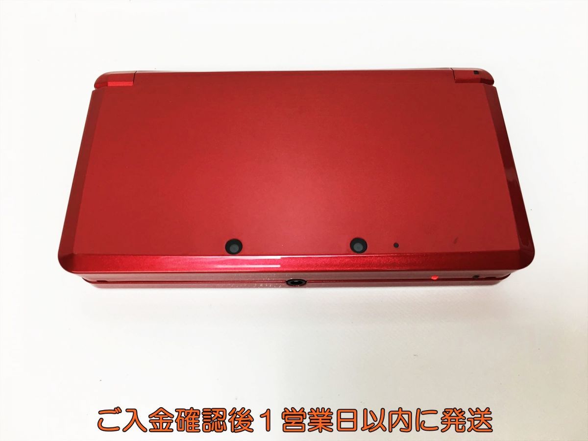 【1円】任天堂 ニンテンドー3DS 本体 CTR-001 レッド ゲーム機本体 初期化/動作確認済み G04-148ym/F3