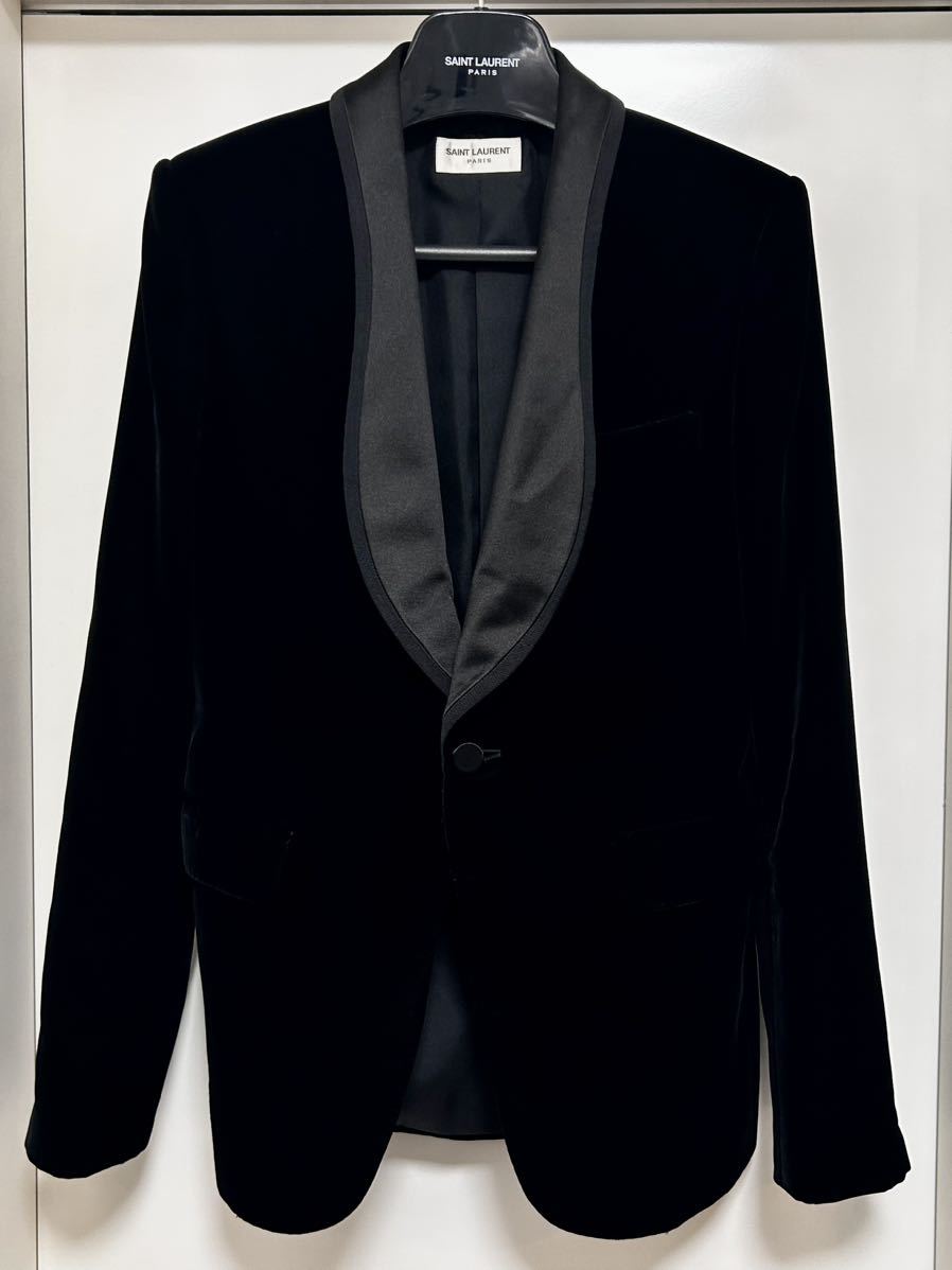 サンローランパリ SAINT LAURENT PARIS スモーキングジャケット 16AW 