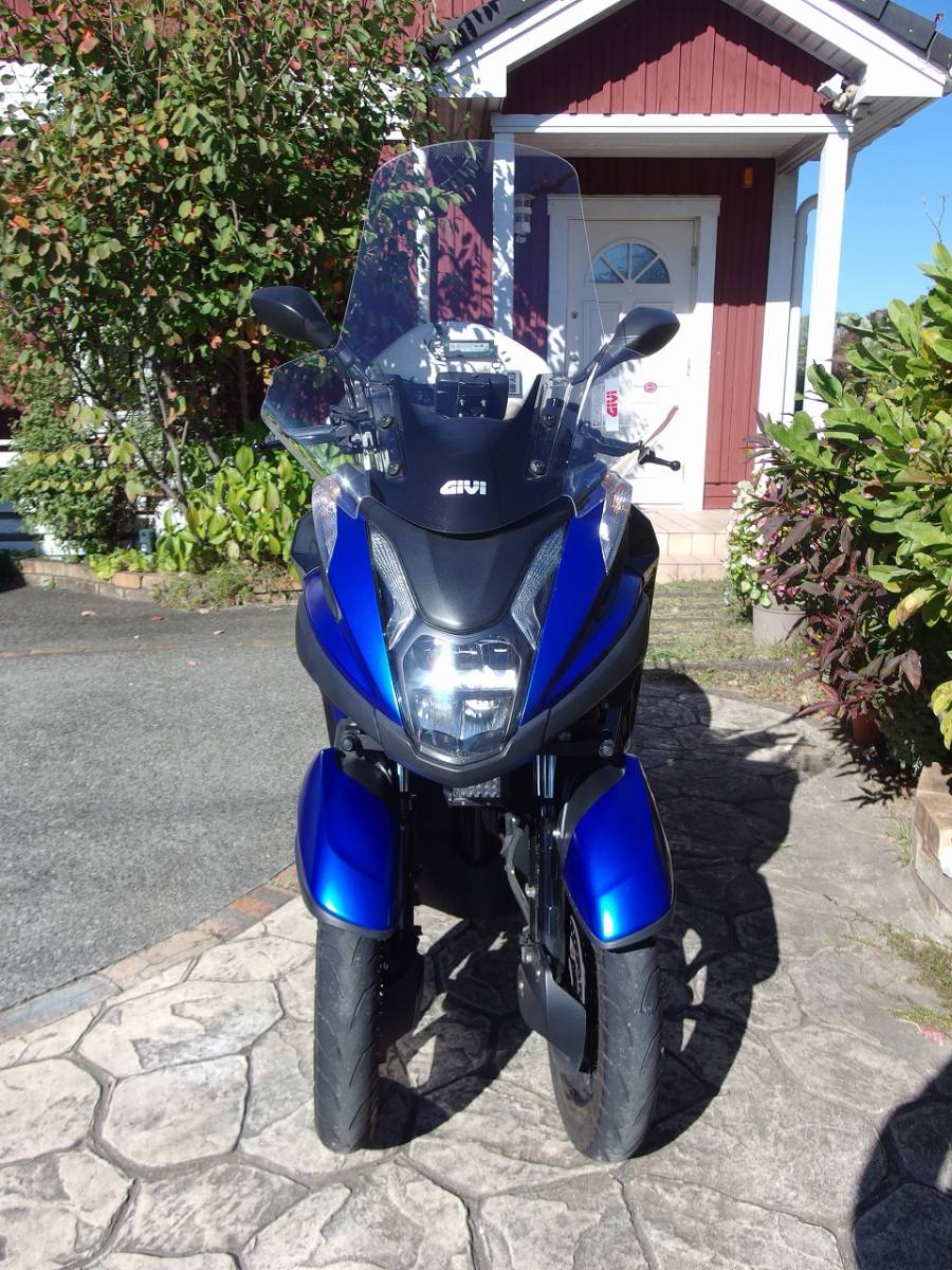 ヤマハ トリシティ155-ABS（SG37J）ツーリング快適仕様、カーナビ、ETC付き、他パーツ多数_2