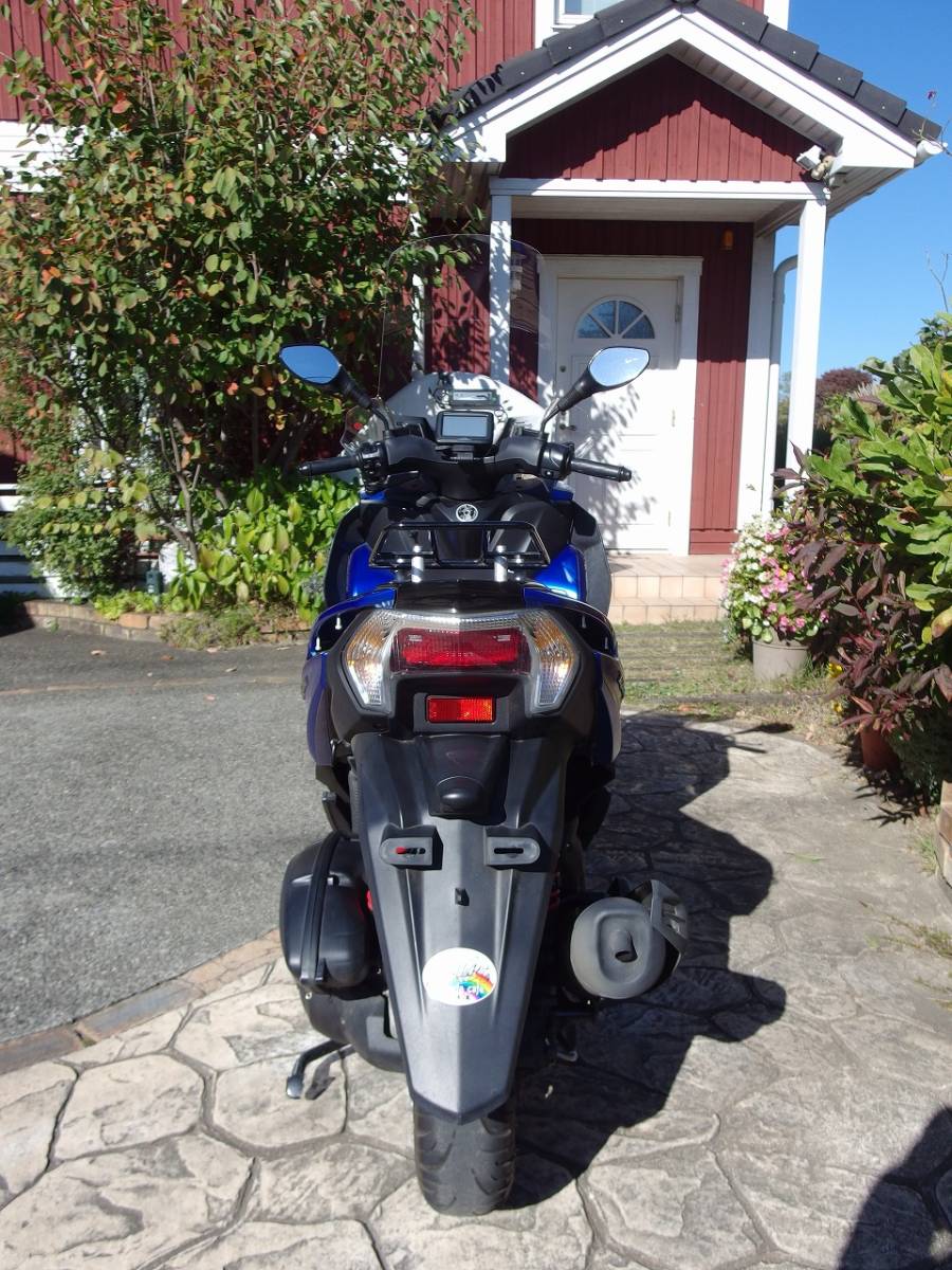 ヤマハ トリシティ155-ABS（SG37J）ツーリング快適仕様、カーナビ、ETC付き、他パーツ多数_4