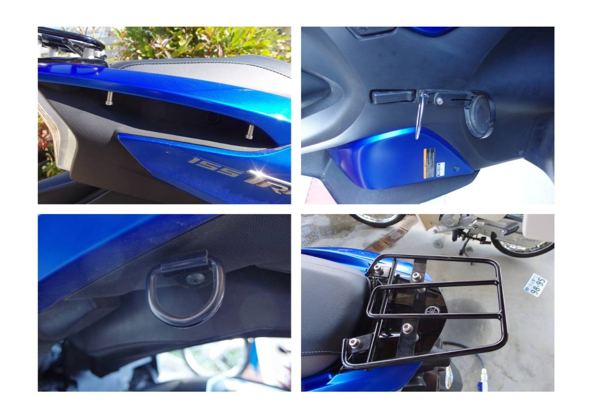 ヤマハ トリシティ155-ABS（SG37J）ツーリング快適仕様、カーナビ、ETC付き、他パーツ多数_7