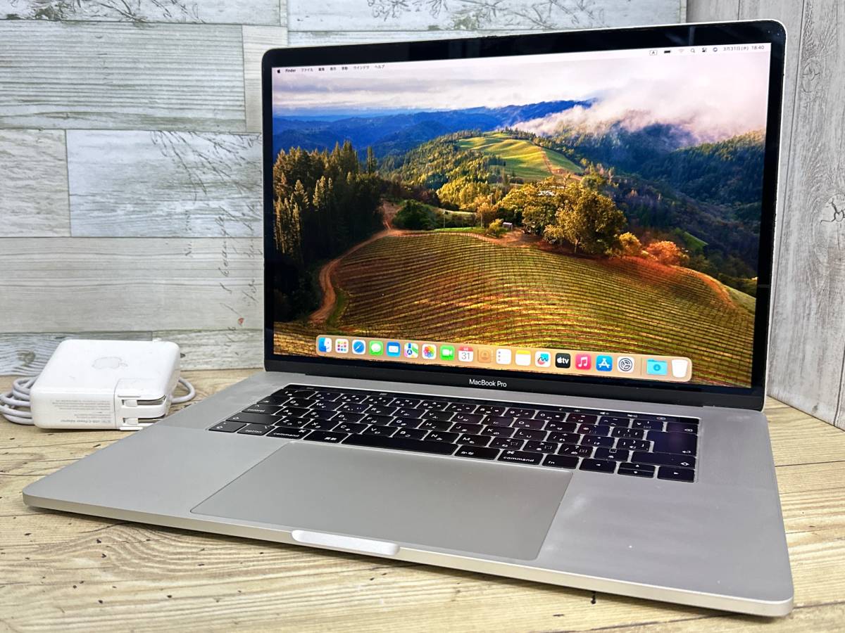 美品♪】MacBook Pro 2018 (A1990)[Core i7(8750H)2.2Ghz/RAM:16GB/SSD: