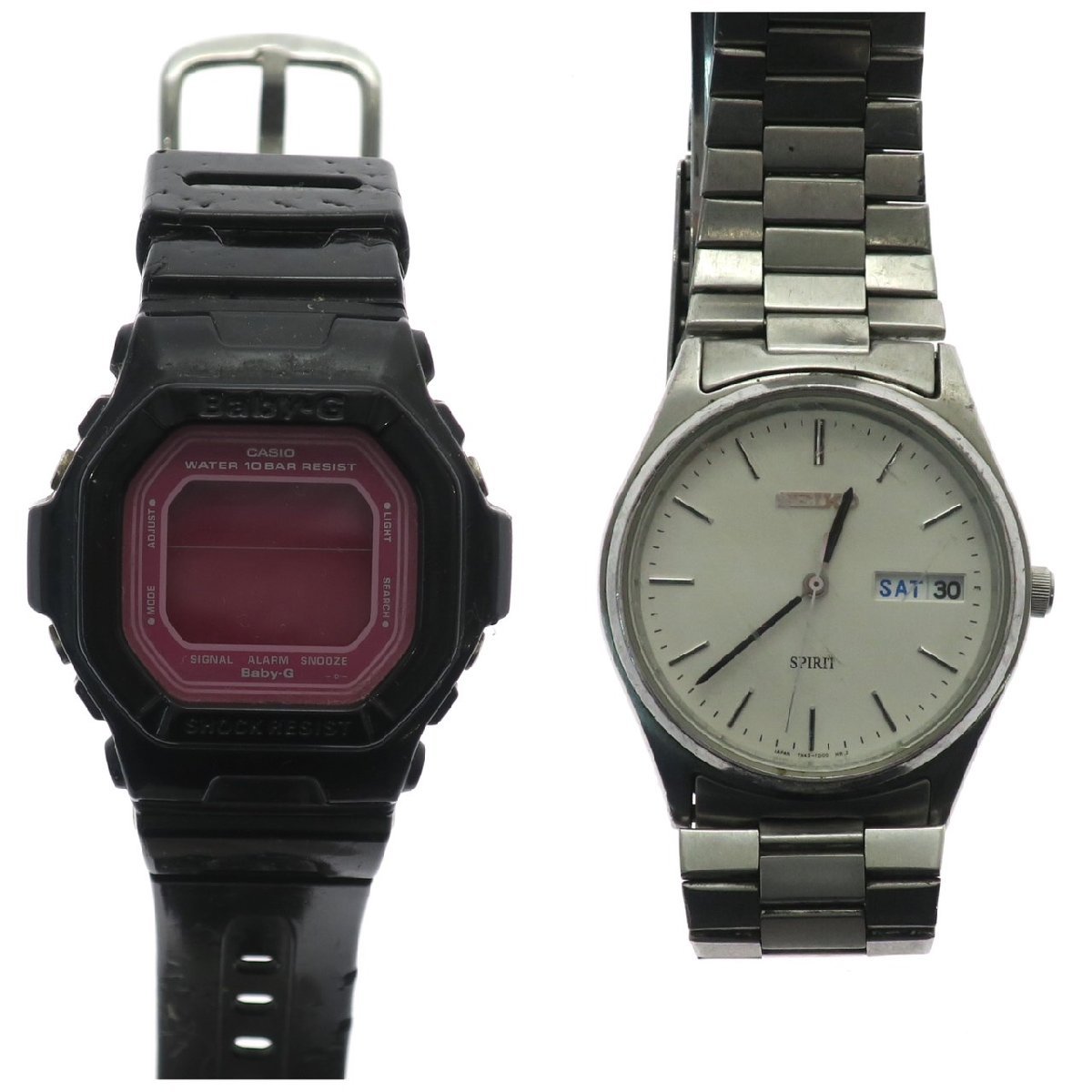 1円スタート 腕時計 まとめ5点セット SEIKO セイコー CASIO カシオ G 