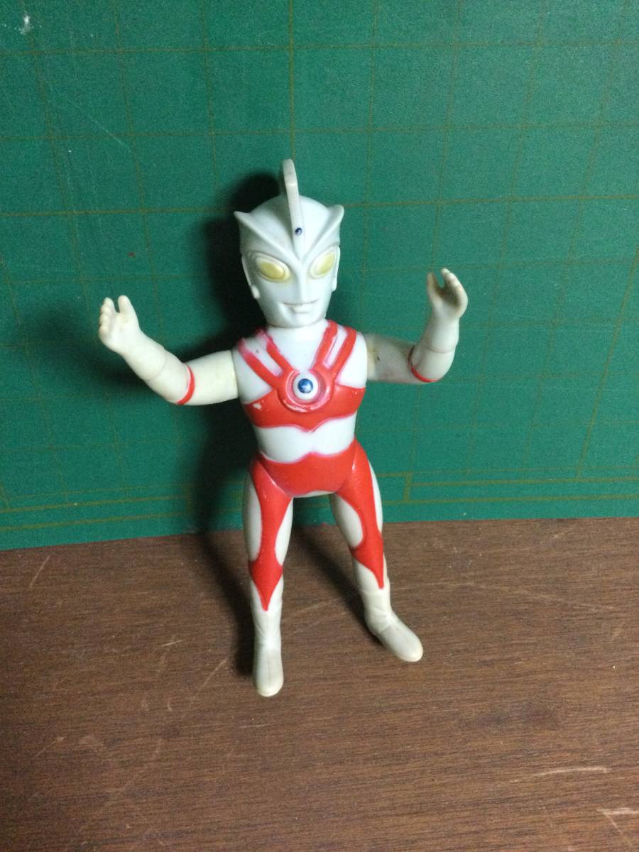 当時物 ビンテージ ソフビ人形 ウルトラマン ウルトラマンエース