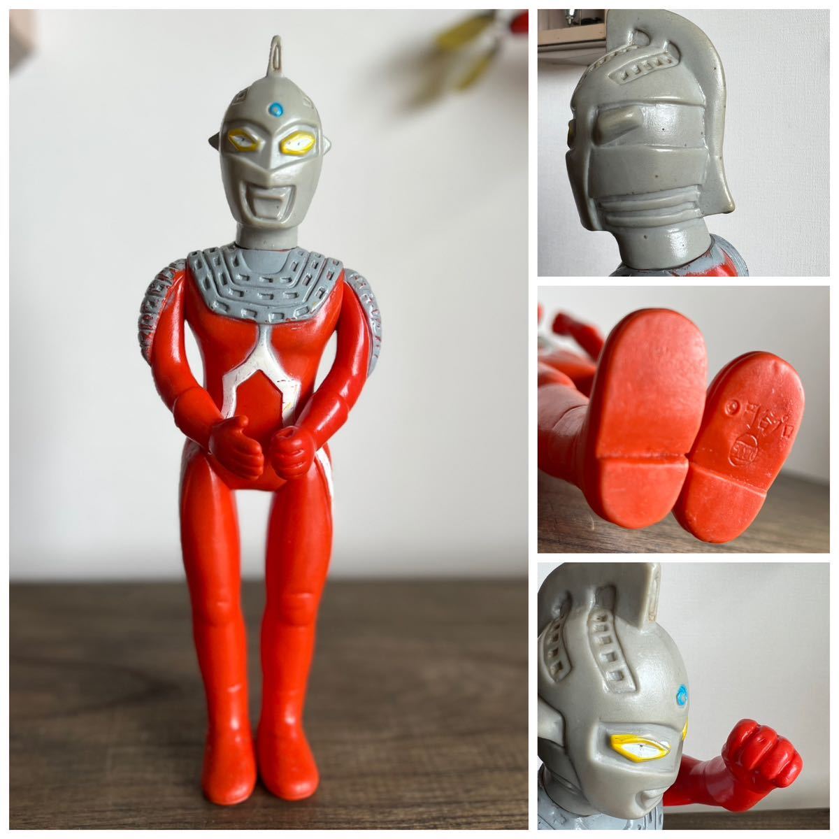 マルサン ウルトラセブン 当時物 ソフビ 昭和当時物 ウルトラマン 