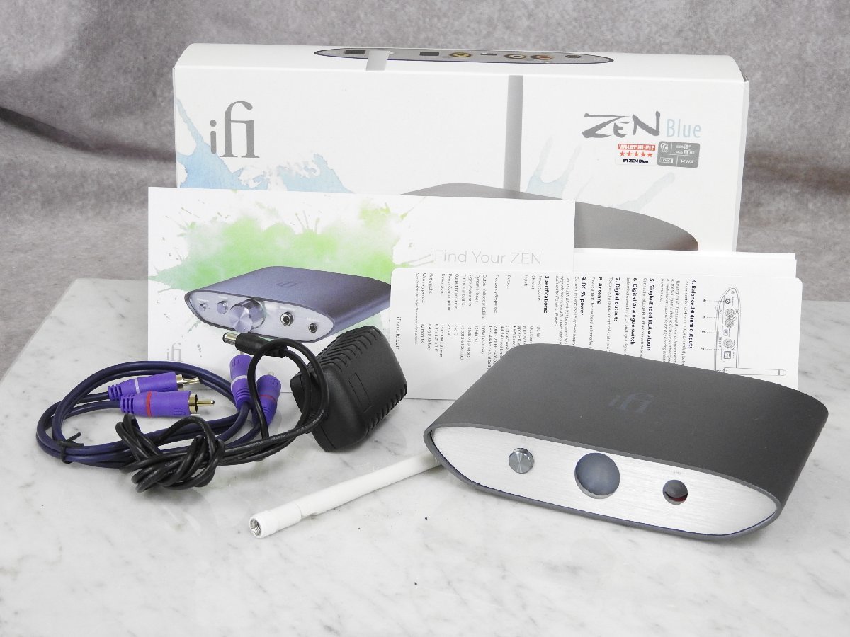 ☆ iFi audio アイファイオーディオ ZEN Blue V2 Bluetoothレシーバー 