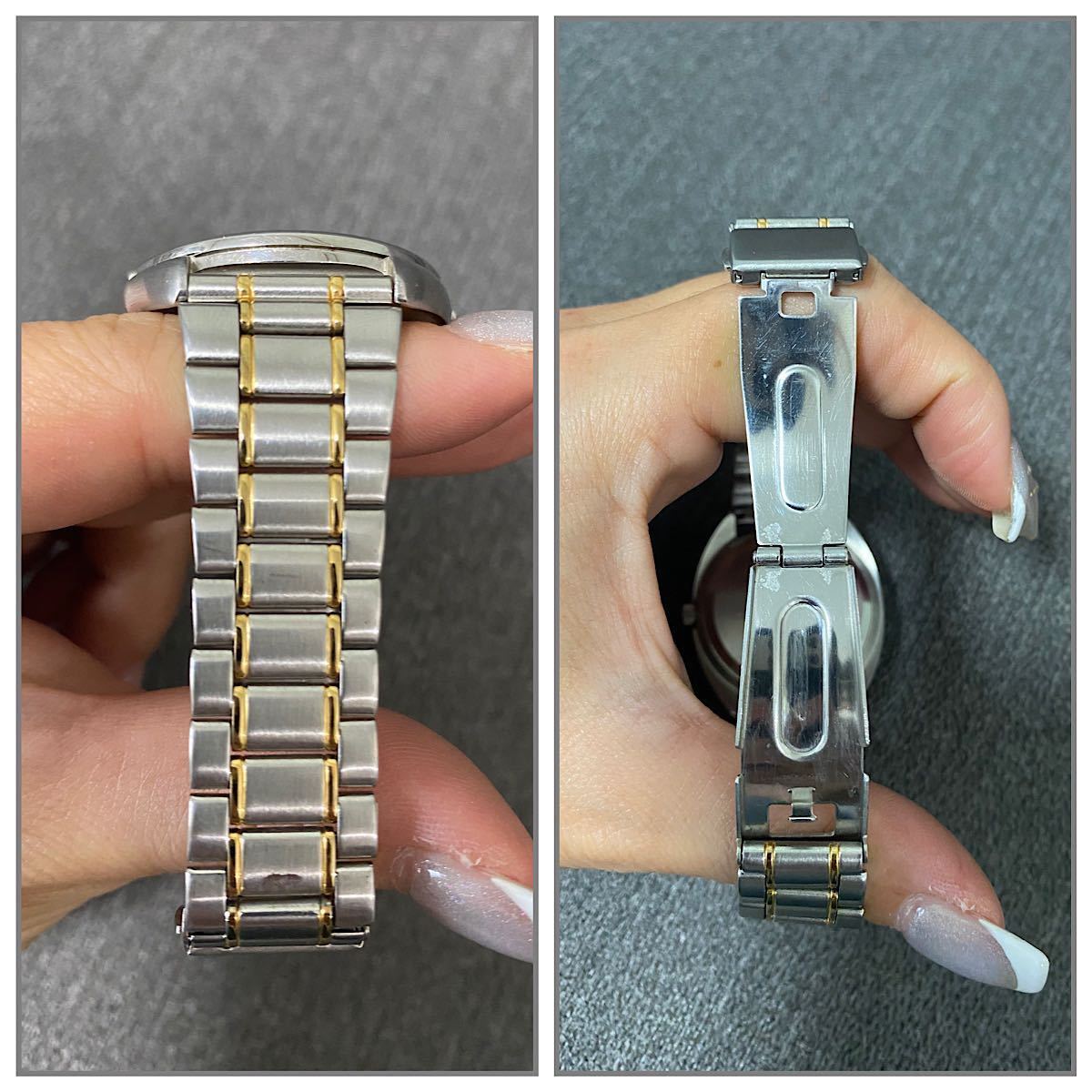 稼動品 レア OMEGA オメガ シーマスター SS クオーツ デイト 