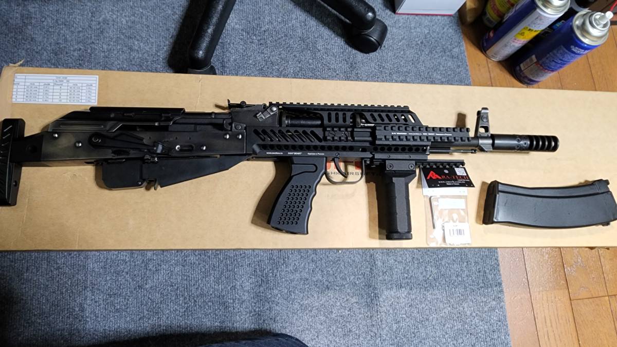 GHK AKM GBB TWI Kochevnik Zenitcoタイプ AKブルパップキット CO2カスタム　中古品