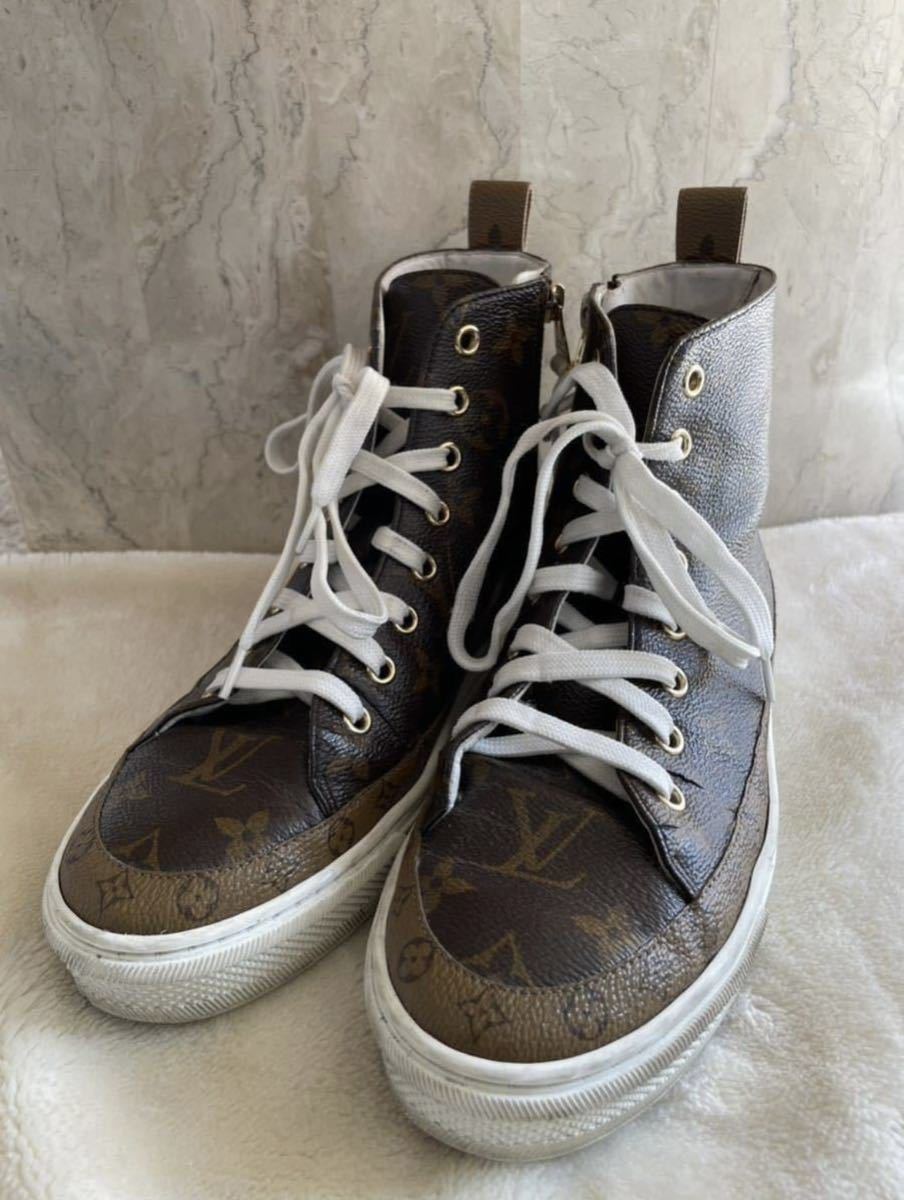 00Y/11)Louis Vuitton ルイヴィトン ハイカットスニーカー ブランド