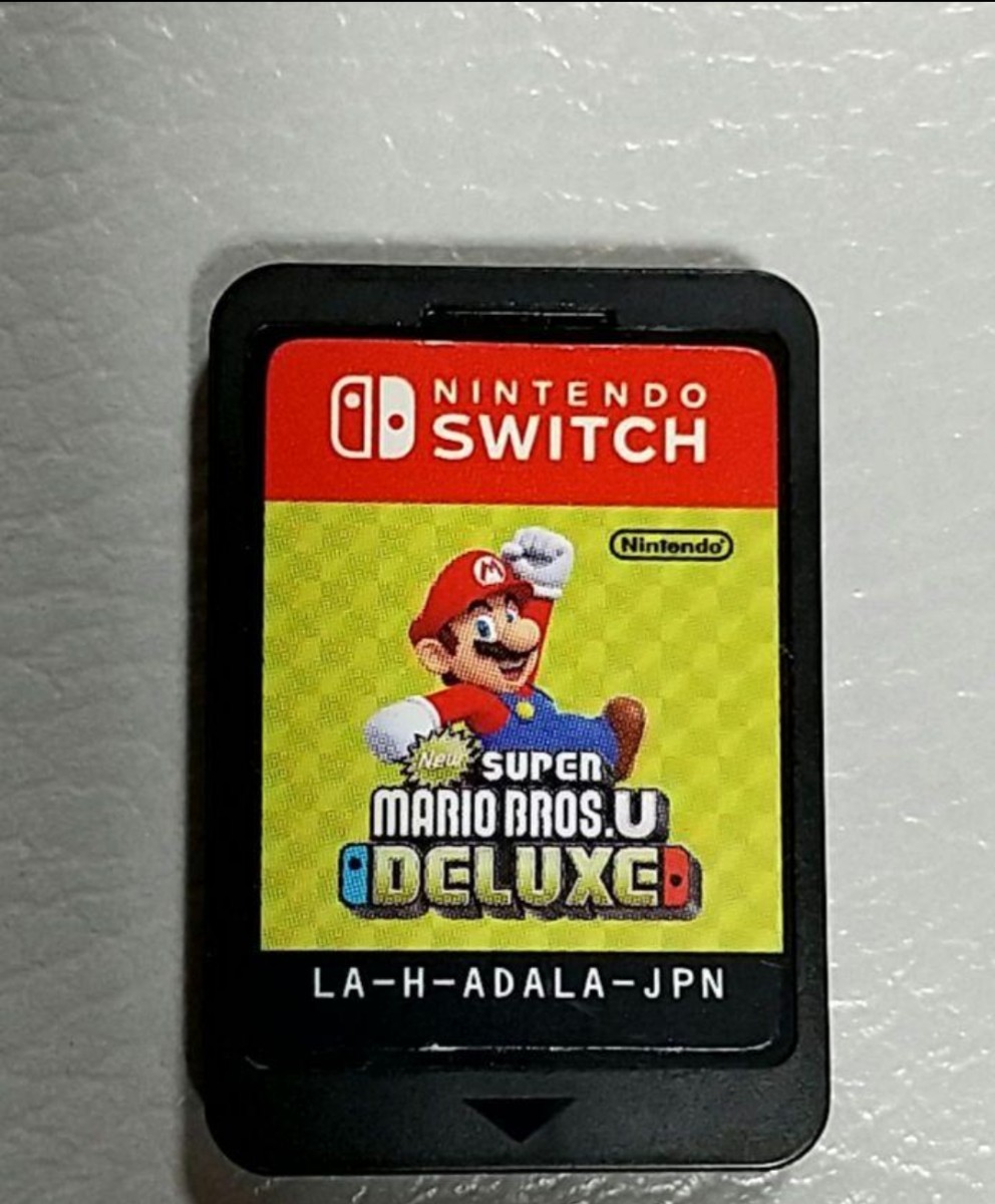 NEWスーパーマリオブラザーズU　DX　Switchソフトのみ