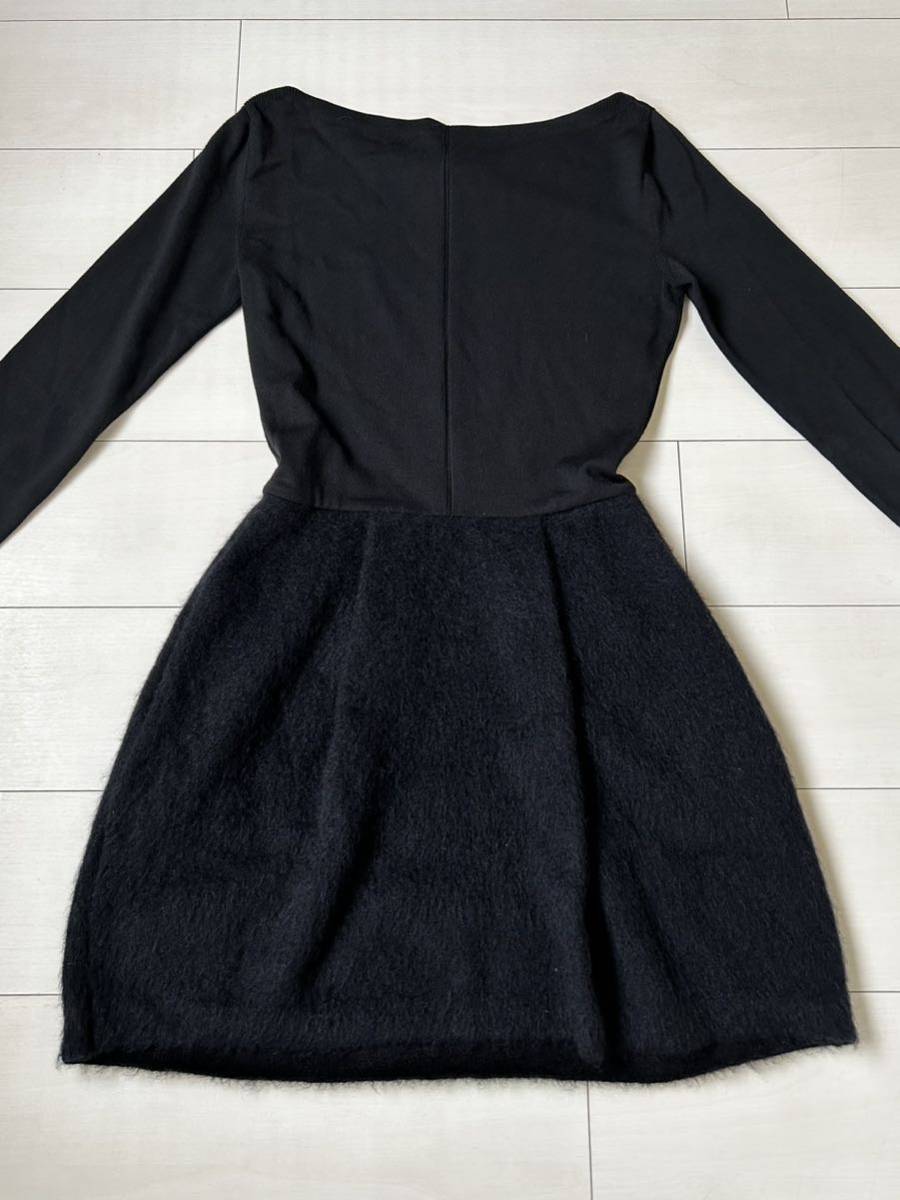 高級クリーニング済✨ルイヴィトン LVロゴ入り シルク混 サイドリボン