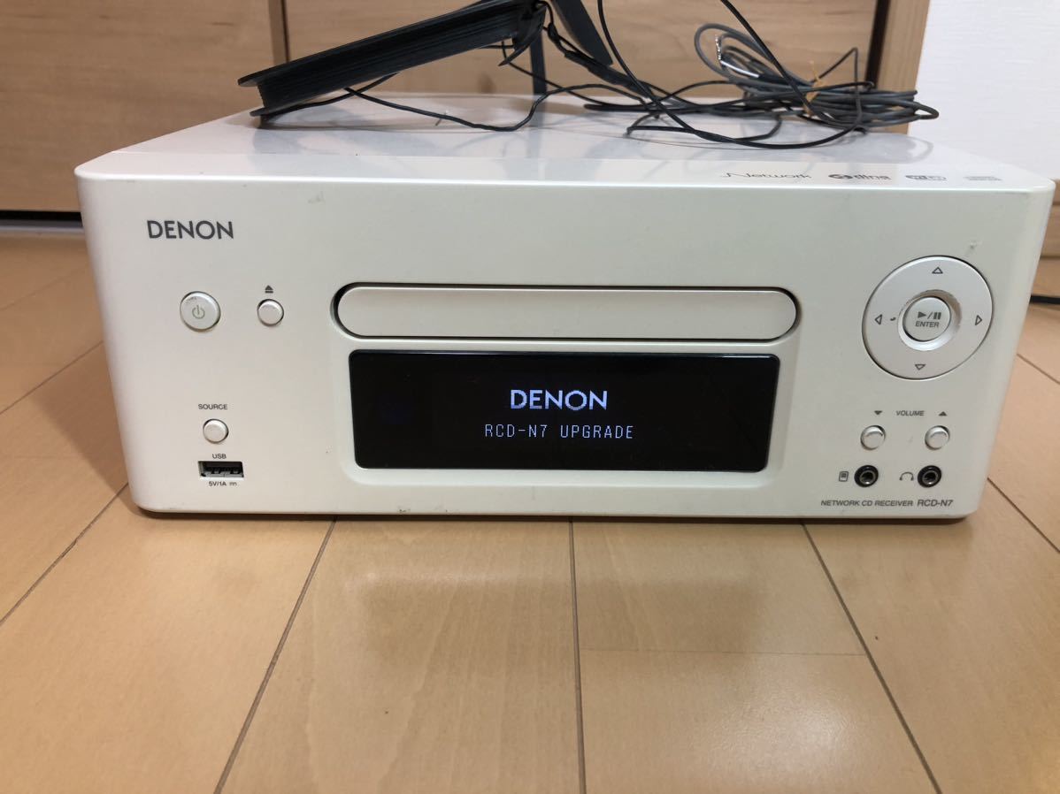 新作入荷，低価 Denon ネットワークCDレシーバー ホワイト RCD-N7-W ジャンク 2011年製(DENON)｜売買されたオークション情報、yahooの商品情報をアーカイブ公開 - オークファン DENON