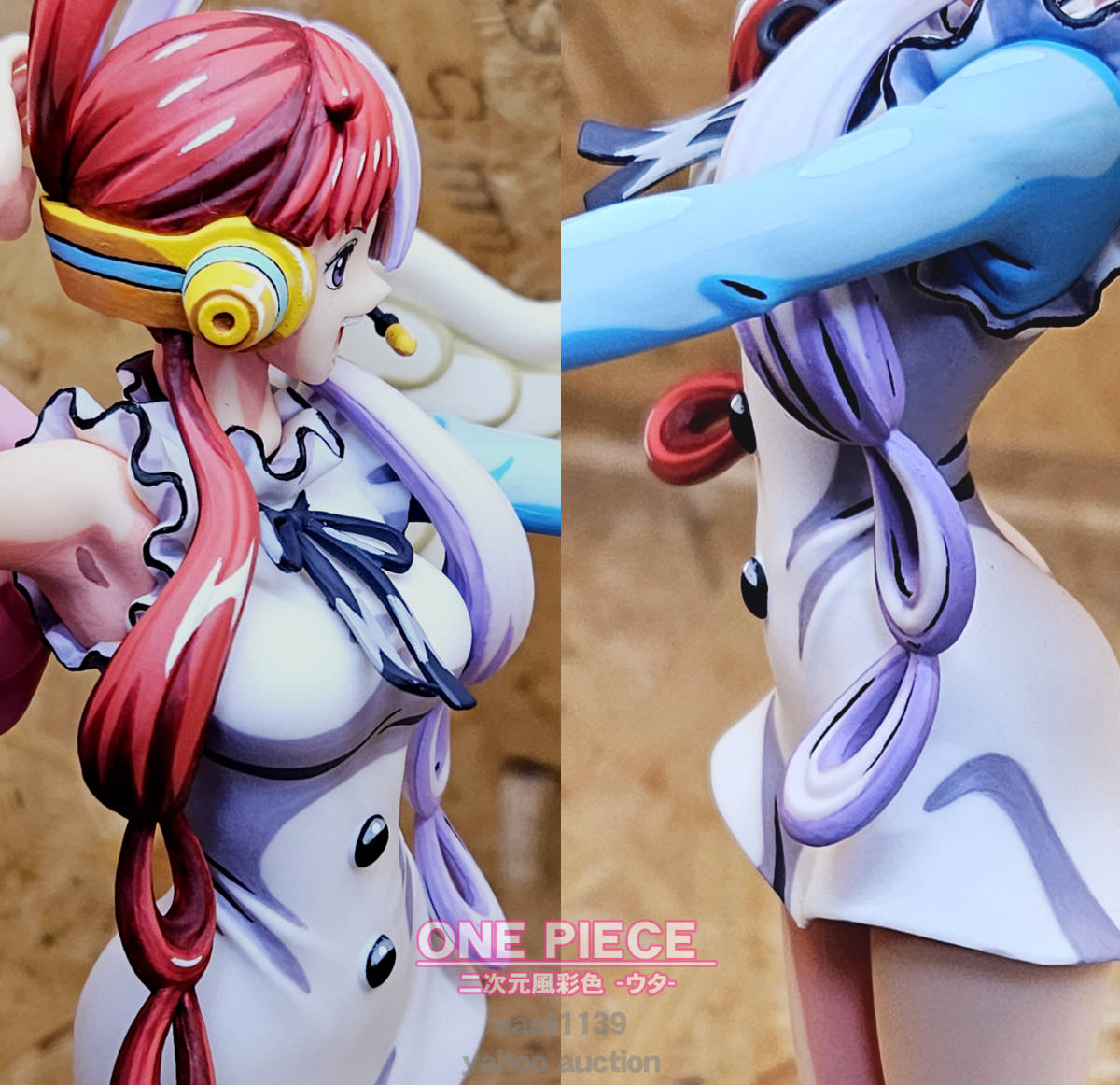 ワンピース ウタ 2次元塗装 リペイント フィギュア 二次元 アニメ風