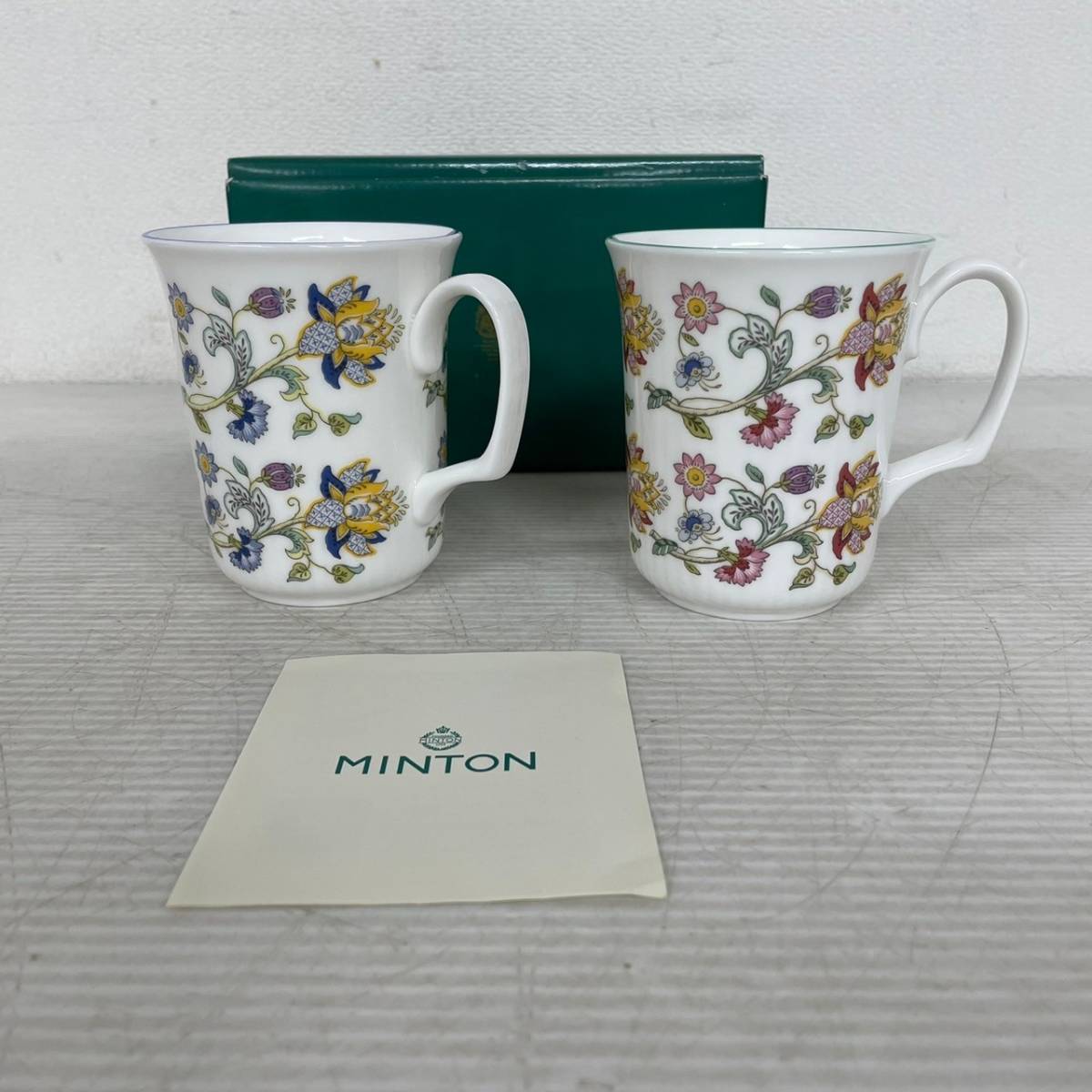 MINTON】 ミントン HADDON HALL HADDON HALL BLUE ハドンホール