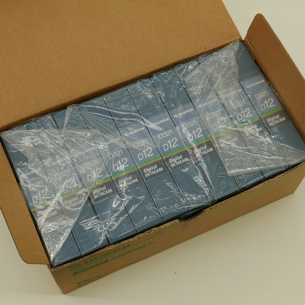 期間限定セール 【未使用】 フジフィルム FUJIFILM デジタルベータカム 10本セット品 D321-D12