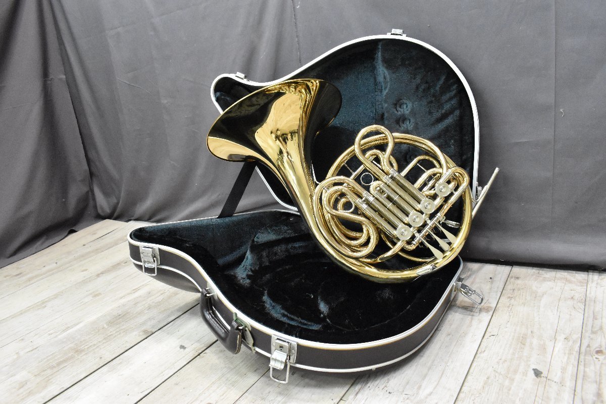 ◇s4504 ジャンク品 YAMAHA ヤマハ ホルン YHR665G(フレンチホルン 