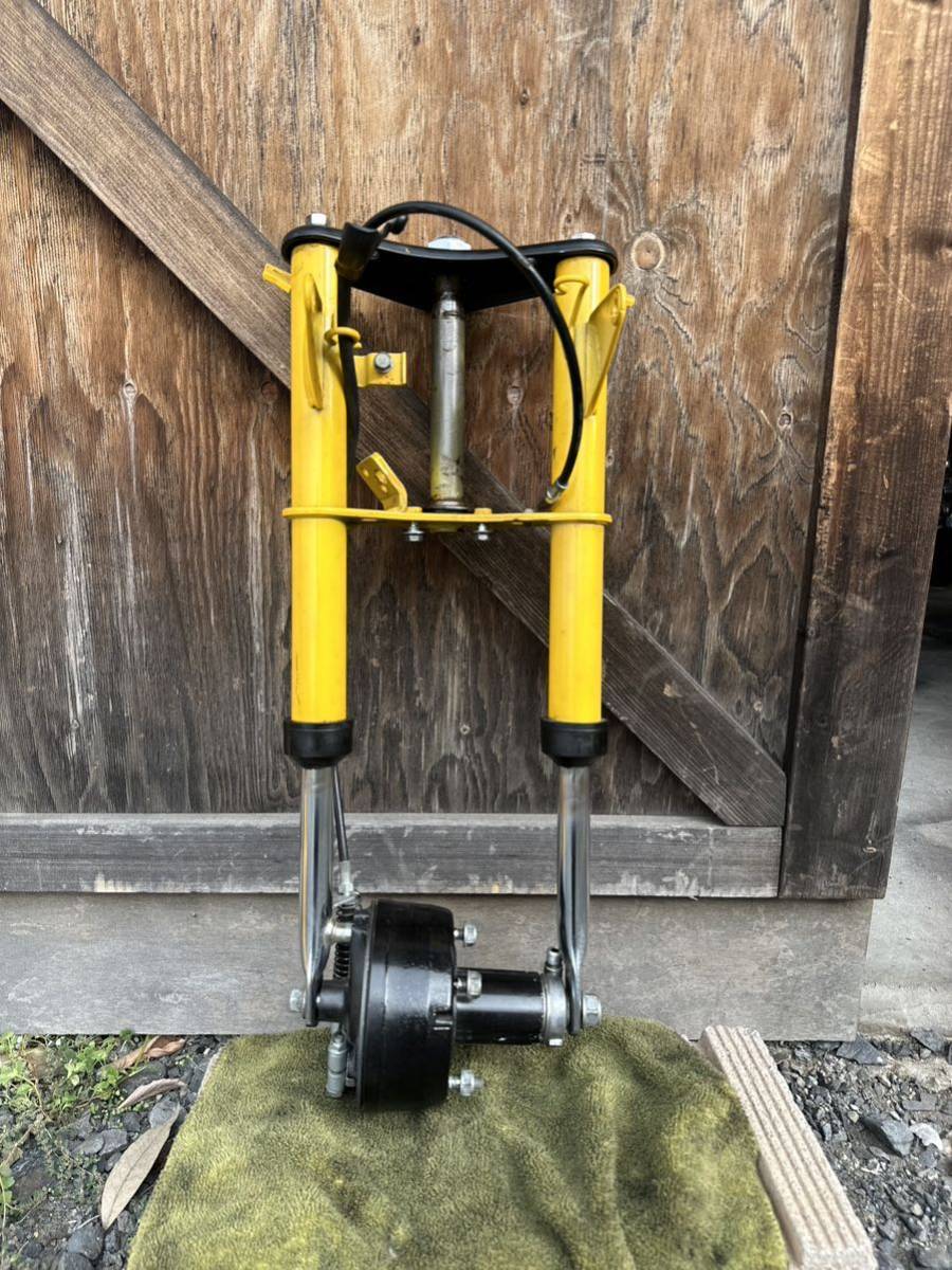 モンキー フロントフォーク ハブ トップブリッジ付き 自動車