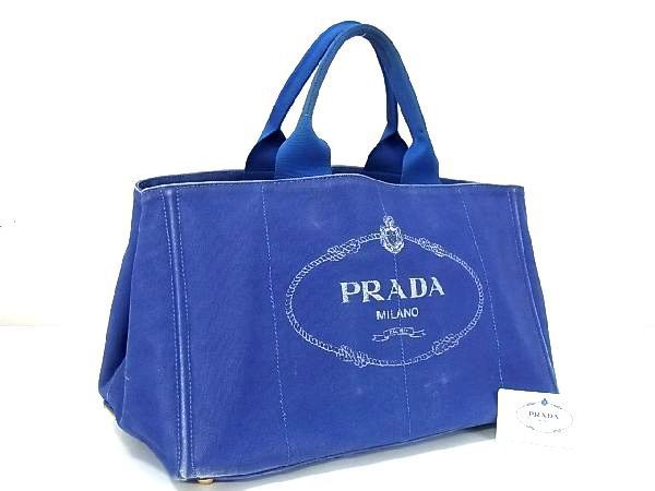 極上美品 200 プラダ　ハンドバッグ　トートバッグ　ナイロン mg8 1円 PRADA プラダ BN1872 カナパ キャンバス トートバッグ