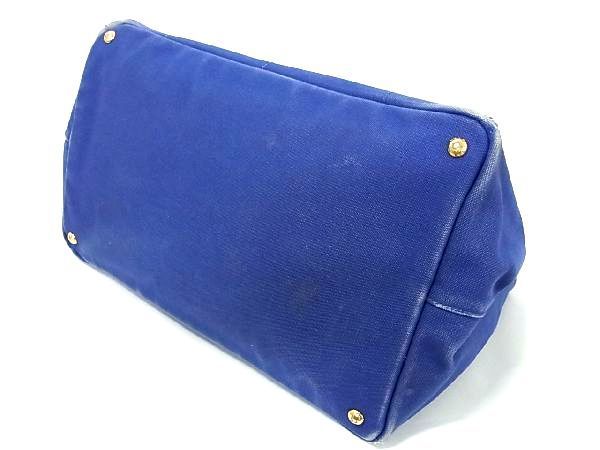 1円 PRADA プラダ BN1872 カナパ キャンバス トートバッグ