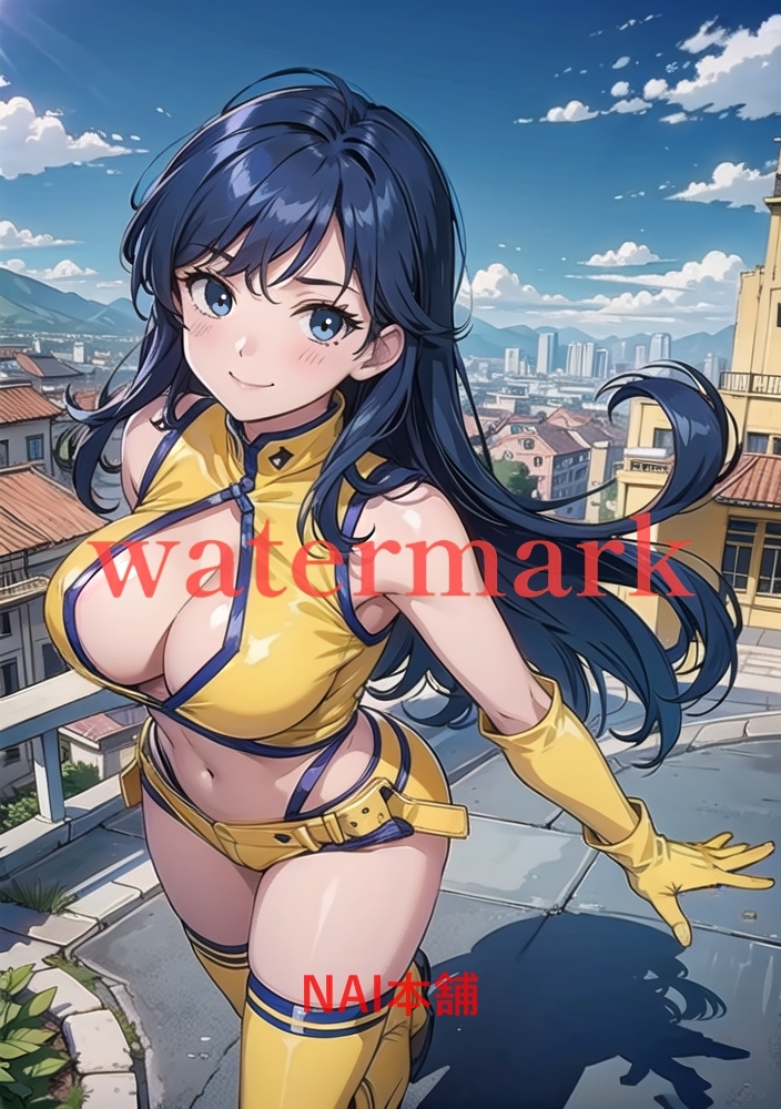 As302-945 ダーティペア ユリ NAI本舗同人ポスター A4サイズ高品質イラストアート アニメ マンガ 美少女