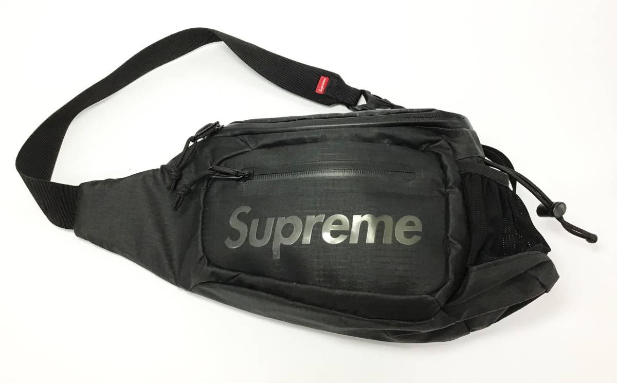 Supreme スリングバッグ ボディバッグ ブラック 使用数回 Supreme スリングバッグ 黒/ブラック シュプリーム sling bag