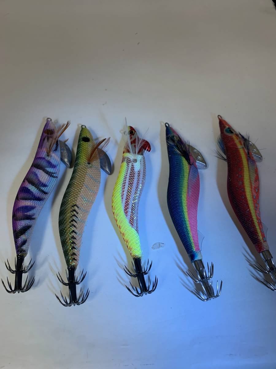 エギ 餌木 3.5号 デュエル エメラルダス 墨族等 17本 新品・未使用 あり エギ 3.5号12点 3.0号4点 16点 ヤマシタ