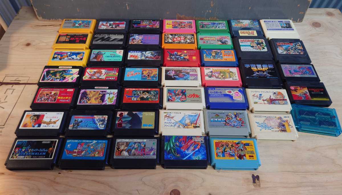 ファミコンソフト　52本　未確認　ジャンク