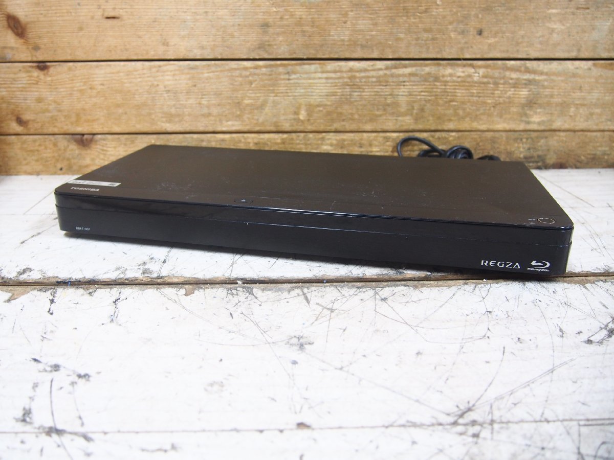 □【2Y】 TOSHIBA 東芝 ブルーレイディスクレコーダー DBR-T1007 2017年製 動作保証