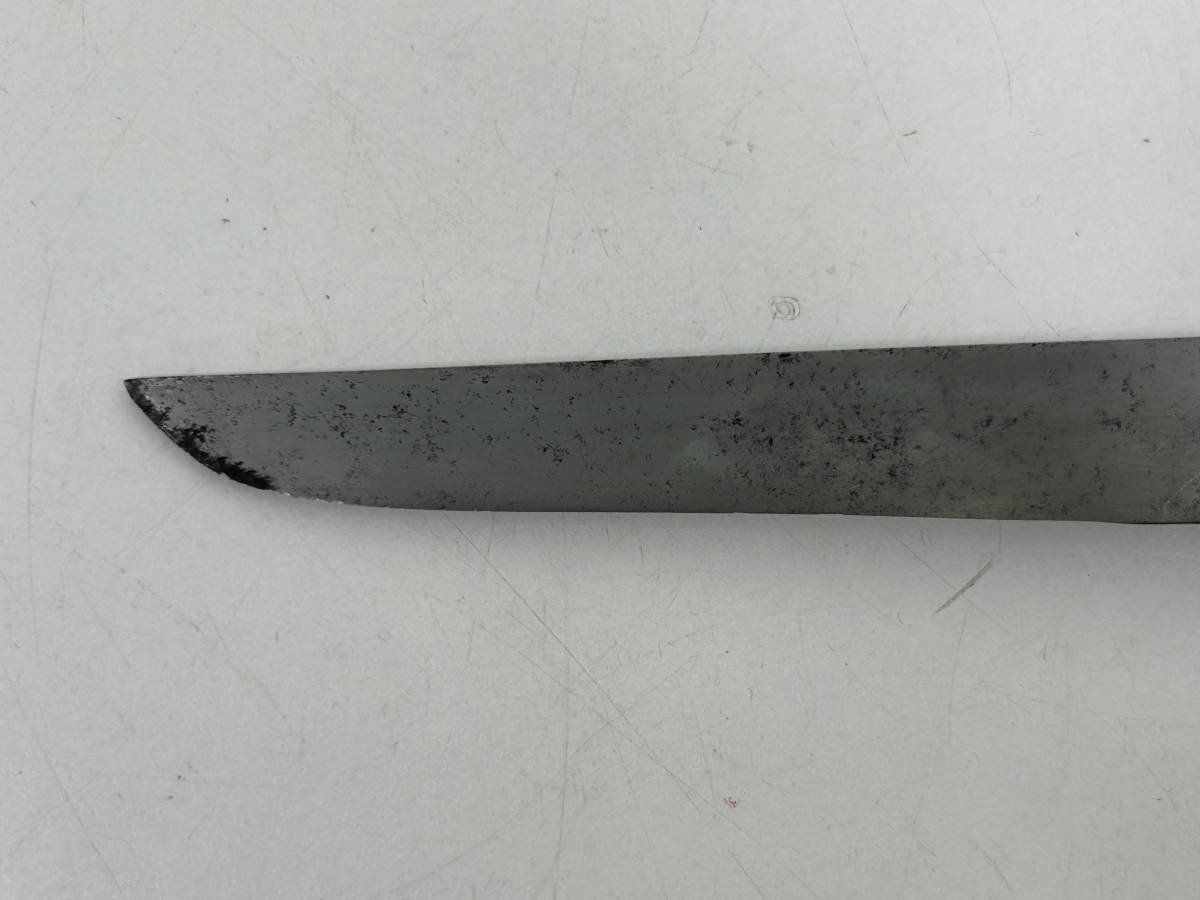 TN0511-50 2276【1円スタート】 小刀 短刀 鮫皮 刀装具 長さ：約22cm