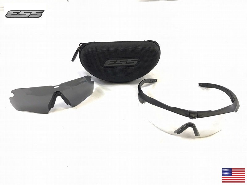 【米軍放出品】ESS CROSSBOW ミリタリーゴーグル　サングラス　ケース付 ESS 米軍放出品ESS サングラス ケース付 #米軍放 クロスボウの通販