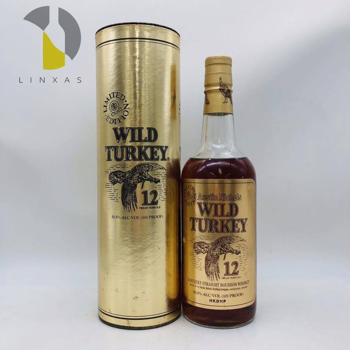 未開栓】ワイルドターキー リミテッドエディション 12年 ゴールド
