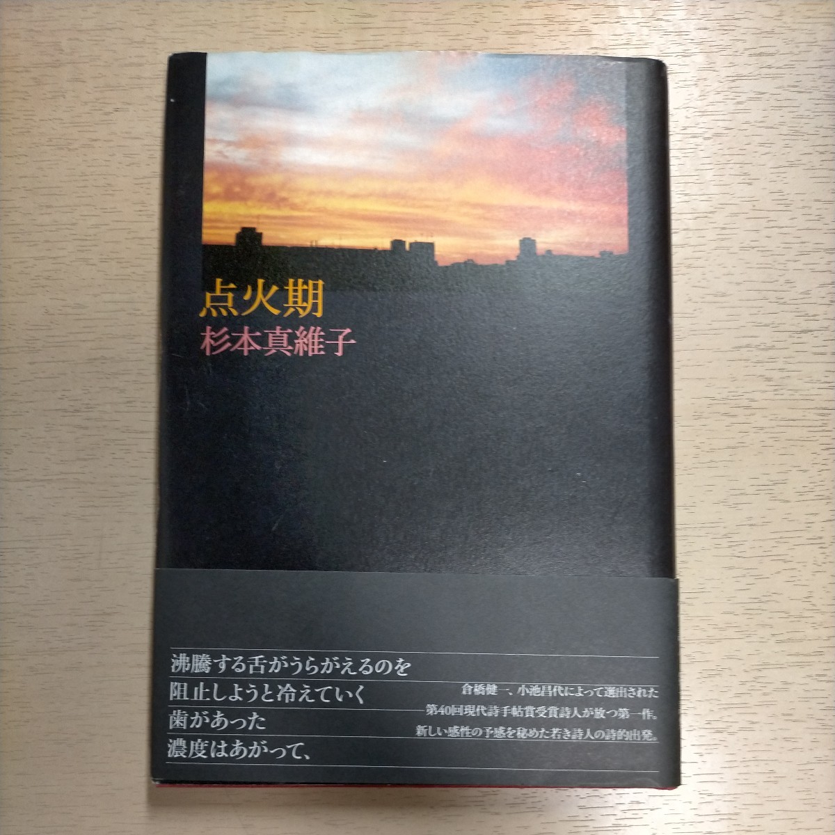 杉本真維子 思潮社 栞付-アウトレット |本 通販 第一詩集 2003年 点火 