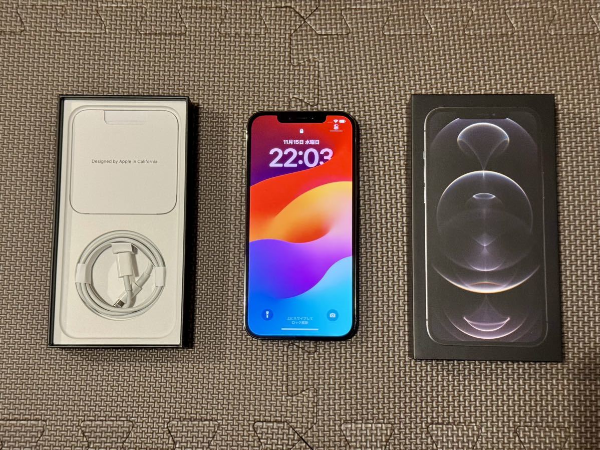 iPhone 12 Pro Max 512GB グラファイト SIMロック解除済み(SIMフリー) 美品_1