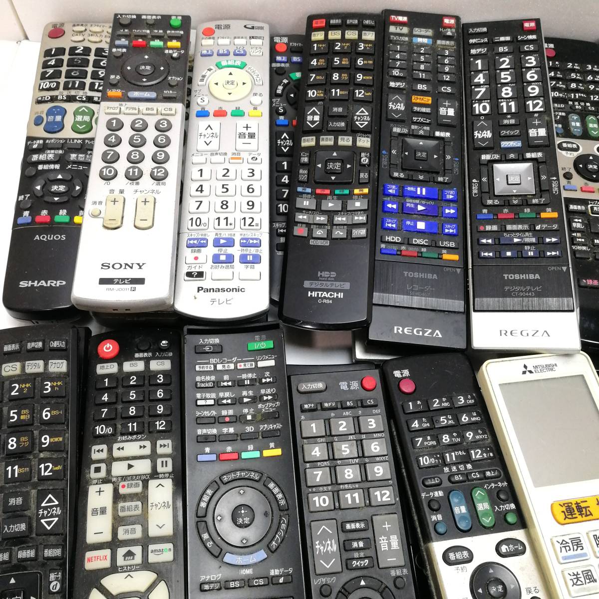 テレビリモコン 102個 まとめ売り 公式通販 大量 -リモコン まとめての