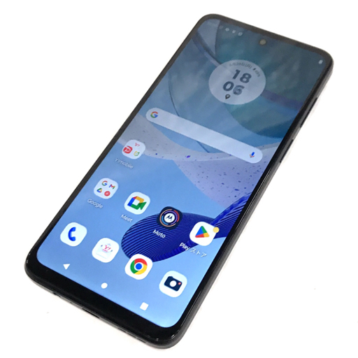 1円 Ymobile android Motorola moto g53y 5G 128GB インクブラック スマホ 本体 利用制限〇 SIMロック解除済