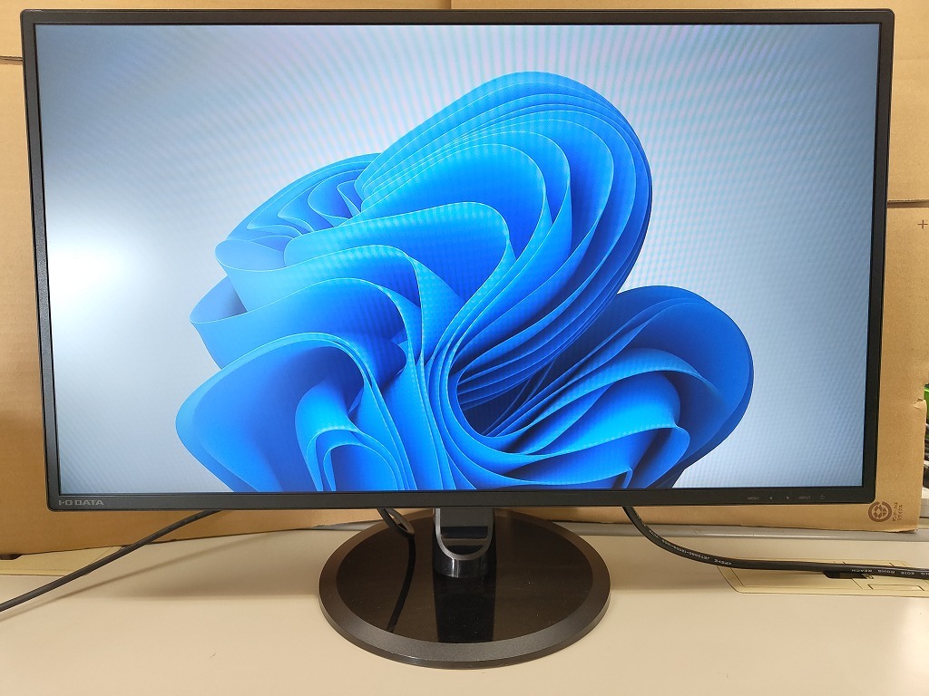 IODATA LCD-MF277XDB 27型ワイド液晶ディスプレイ 超解像技術＆広視野角
