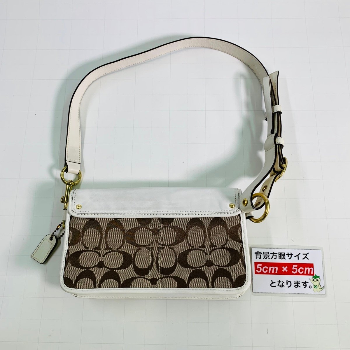 COACH コーチ 馬車 シグネチャー ミニ ワンショルダー ウエスト バッグ 